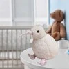 Pliušinis žaislas Kiwi Bird, baltas, 17 cm