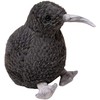 Pliušinis žaislas Kiwi Bird, juodas, 17 cm
