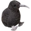Pliušinis žaislas Kiwi Bird, juodas, 17 cm