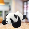 Pliušinis žaislas Panda, 30 cm, juoda/balta