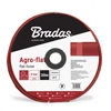 Plokščia vandens žarna Bradas AGRO-FLAT PVC, W.P.7 / B.P.21 Bar, 3- 50m, Raudona