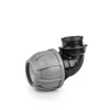 PN10 alkūnė PE vamzdžiams 32 mm / 3/4" vid.sr. Bradas