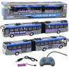 Policijos autobusas su nuotolinio valdymo pultu ir šviesos efektais, 1:32, pilkas