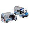 Policijos automobilis 1:32 su šviesomis ir garsais (1 vnt.)
