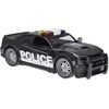 Policijos automobilis su šviesos ir garso efektais