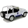 Policijos automobilis visuregis, baltas