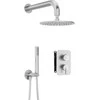 Potinkinis dušo komplektas Deante Silia+Box, BXYYFQSM, Brushed steel