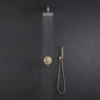 Potinkinis dušo komplektas REA Lungo, Brushed Gold, + Box