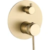 Potinkinis dušo komplektas REA Lungo Grip, Brushed Gold, + Box