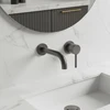 Potinkinis maišytuvas Rea Lungo, Titanium, + Box