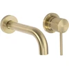 Potinkinis praustuvo maišytuvas Rea Lungo Stripe, Brushed Gold