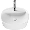 Praustuvas Besco Anes Cera-Line, 40 x 40 x 12 cm, Baltas