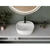 Praustuvas Besco Anes Cera-Line, 40 x 40 x 12 cm, Baltas