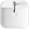 Praustuvas Besco Assos Cera-Line, 40 x 40 x 11 cm, Baltas