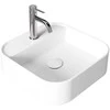 Praustuvas Besco Assos Cera-Line, 40 x 40 x 11 cm, Baltas