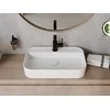 Praustuvas Besco Assos Cera-Line, 60 x 40 x 11 cm, Baltas