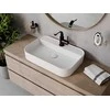 Praustuvas Besco Assos Cera-Line, 60 x 40 x 11 cm, Baltas