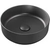 Praustuvas Besco Clea Cera-Line, 34.6 x 11.4, Matt Gun Metal