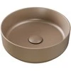 Praustuvas Besco Clea Cera-Line, 34.6 x 11.4, Matt Mokka