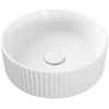 Praustuvas Besco Clea Ryfle Cera-Line, 36 x 11.5, Baltas