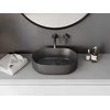 Praustuvas Besco Lova Cera-Line, 46 x 31 x 14 cm, Matt Gun Metal