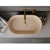Praustuvas Besco Lova Cera-Line, 53 x 31 x 14 cm, Matt Mokka