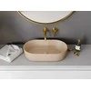 Praustuvas Besco Lova Cera-Line, 53 x 31 x 14 cm, Matt Mokka