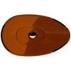 Praustuvas Besco Neya Earth Rust, 60 cm, su chrome sifonu