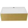 Praustuvas Besco Vera/O Glam Gold, 40 x 50 x 15 cm