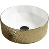 Praustuvas Mexen Clarisa, 36 cm, Baltas/Gold