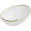 Praustuvas Mexen Elza, Baltas/Gold edge