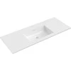 Praustuvas Mexen Otis, 121 x 46,5 cm, Baltas glossy