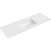 Praustuvas Mexen Otis, 141 x 46,5 cm, Baltas glossy