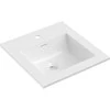 Praustuvas Mexen Otis, 46 x 46,5 cm, Baltas glossy
