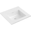 Praustuvas Mexen Otis, 51 x 46,5 cm, Baltas glossy