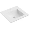 Praustuvas Mexen Otis, 51 x 46,5 cm, Baltas matt