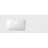 Praustuvas Mexen Otis, Left, 121 x 46,5 cm, Baltas glossy