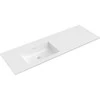 Praustuvas Mexen Otis, Left, 141 x 46,5 cm, Baltas glossy