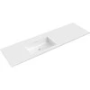 Praustuvas Mexen Otis, Left, 161 x 46,5 cm, Baltas glossy
