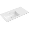 Praustuvas Mexen Otis, Left, 91 x 46,5 cm, Baltas glossy
