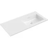 Praustuvas Mexen Otis, Right, 101 x 46,5 cm, Baltas glossy