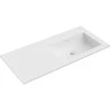 Praustuvas Mexen Otis, Right, 101 x 46,5 cm, Baltas matt