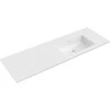 Praustuvas Mexen Otis, Right, 141 x 46,5 cm, Baltas glossy