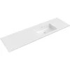 Praustuvas Mexen Otis, Right, 161 x 46,5 cm, Baltas glossy