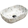Praustuvas Mexen Rita, 45 x 32 cm, Baltas Stone