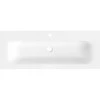 Praustuvas Mexen Vela, 121 x 46,5 cm, Baltas glossy
