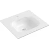 Praustuvas Mexen Vela, 51 x 46,5 cm, Baltas glossy