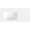 Praustuvas Mexen Vela, Left, 101 x 46,5 cm, Baltas glossy
