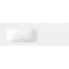 Praustuvas Mexen Vela, Left, 141 x 46,5 cm, Baltas glossy