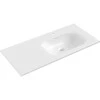 Praustuvas Mexen Vela, Right, 101 x 46,5 cm, Baltas matt